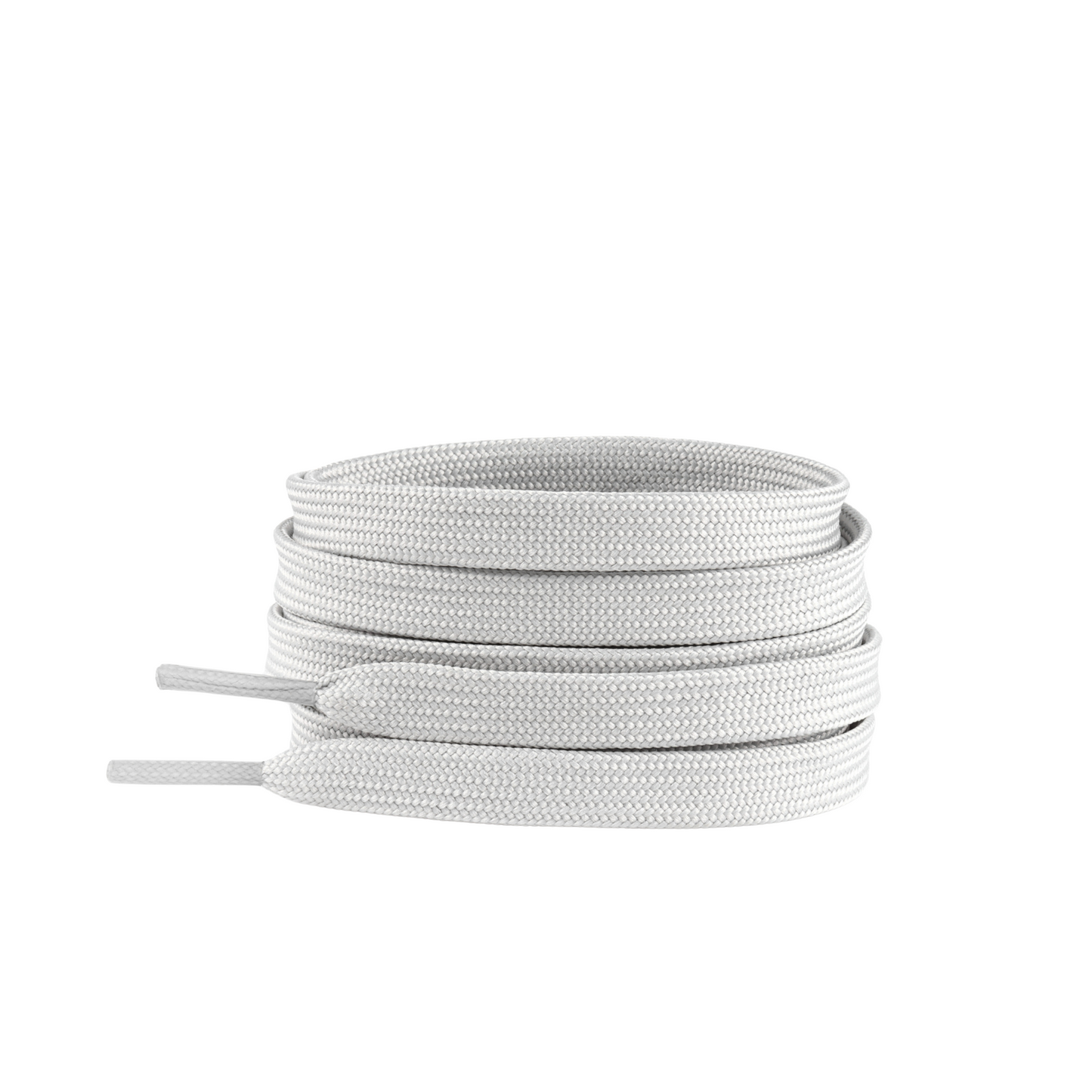 Cool Grey Premium Flat Laces