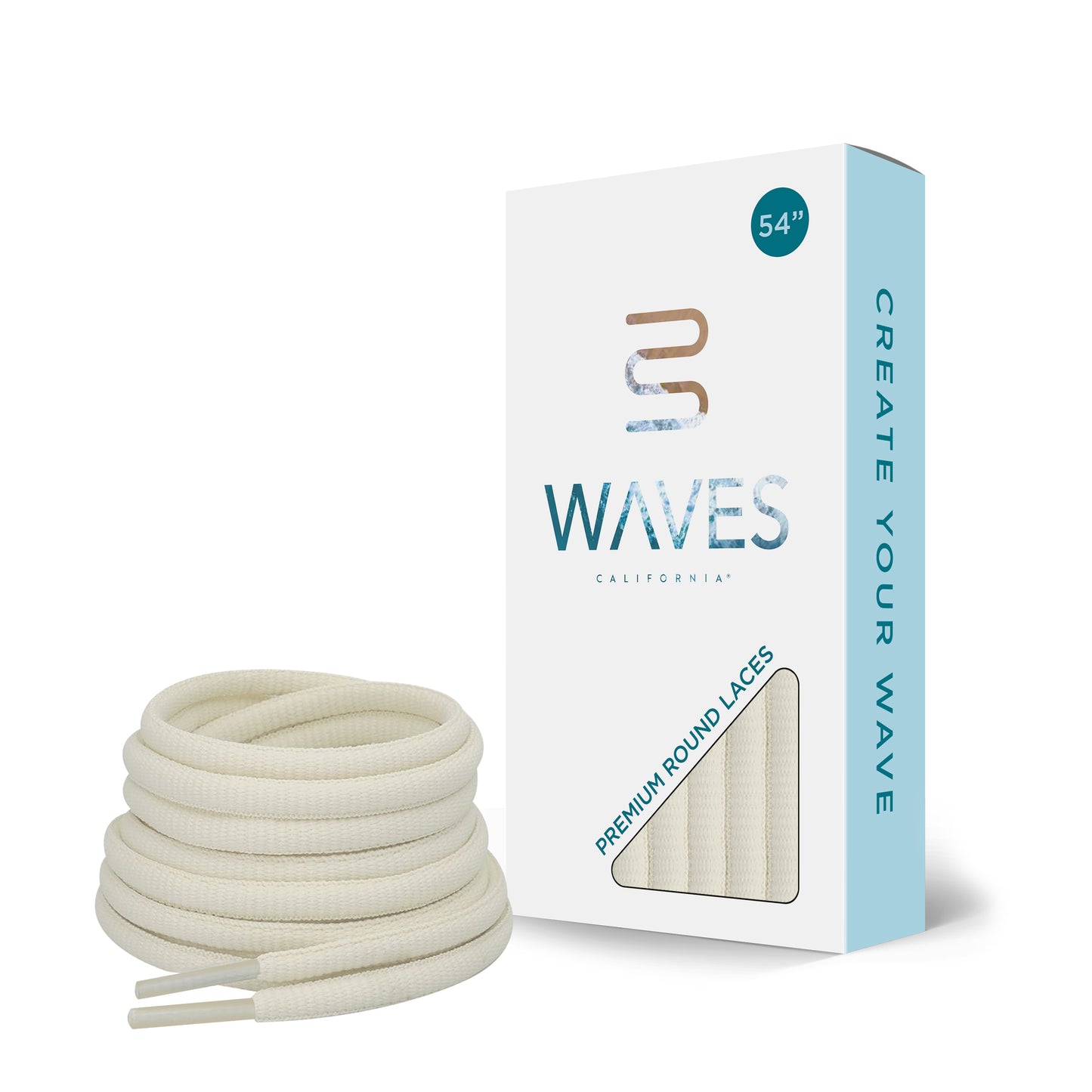 Cream Premium Round Laces