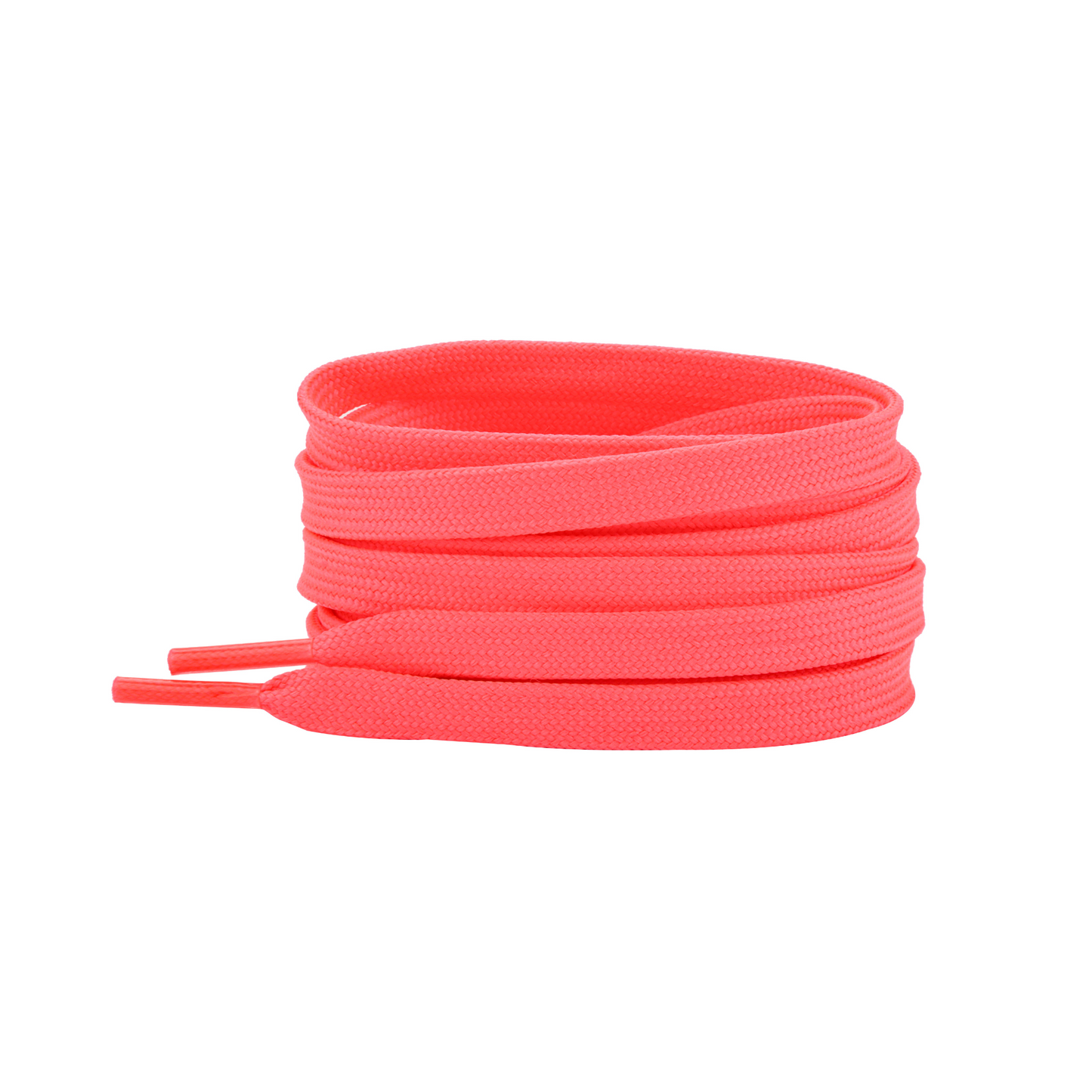 Neon Pink Premium Flat Laces