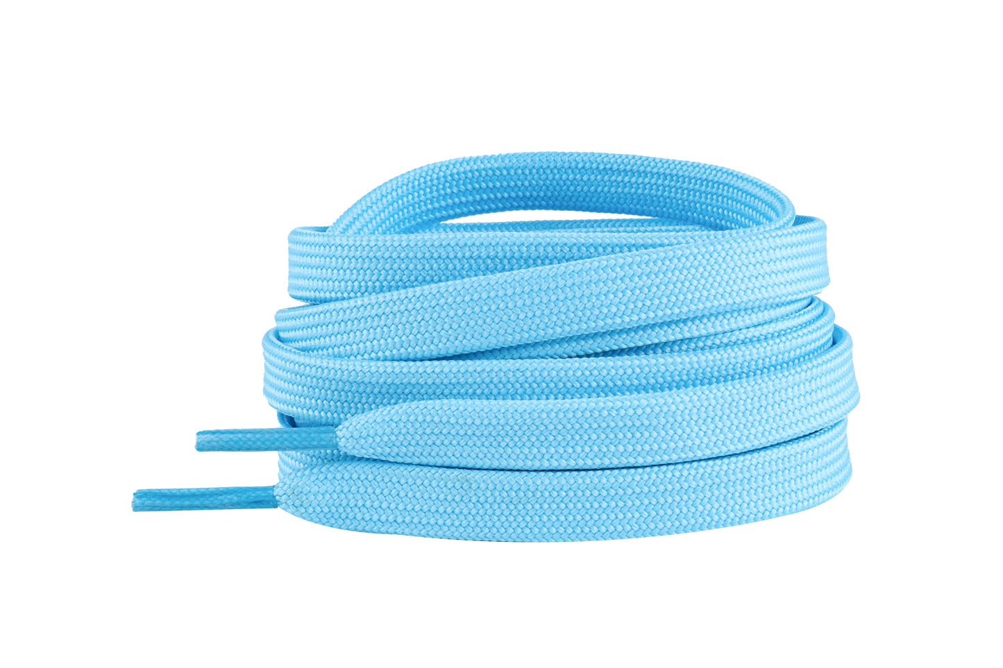 University Blue Premium Flat Laces