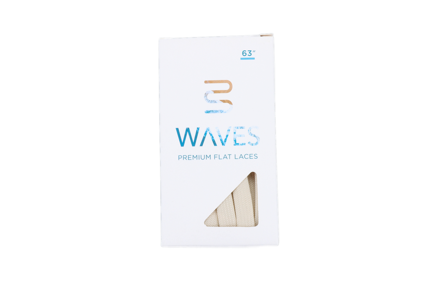 Cream Premium Flat Laces